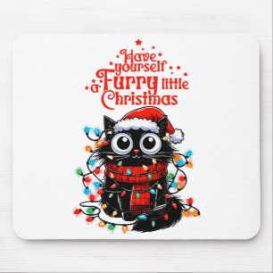 Tapis De Souris Petit Noël poilu