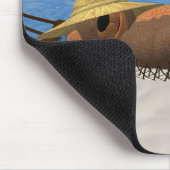 Tapis De Souris Petit ours : Sentiments d'été (Coin)