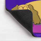 Tapis De Souris Petit somme Mousepad (marine) de chien (Coin)