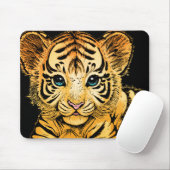 TAPIS DE SOURIS PETIT TIGER (Avec souris)