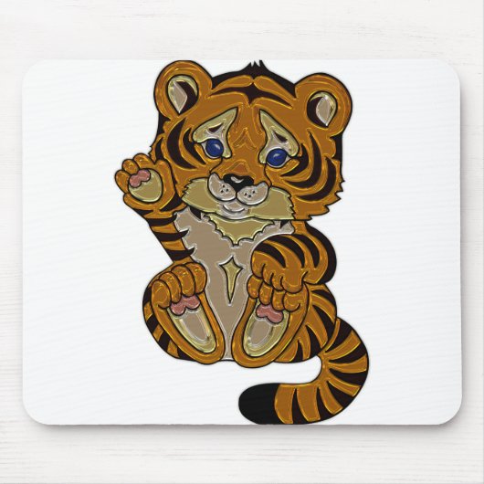 Tapis De Souris Petit tigre (Devant)