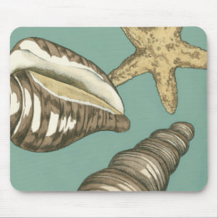 Tapis De Souris Petit trio Shell Turquoise