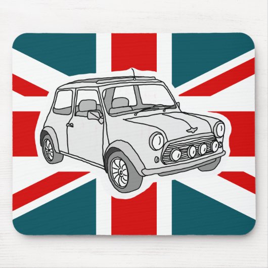 Tapis De Souris Petite automobile (Devant)