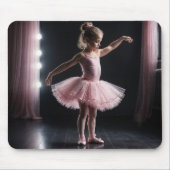 Tapis De Souris Petite Ballerina En Tutu Rose (Devant)