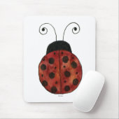 Tapis De Souris Petite coccinelle Mousepad (Avec souris)