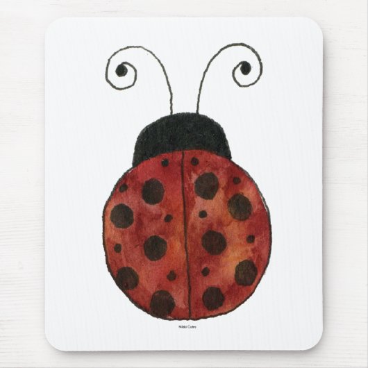 Tapis De Souris Petite coccinelle Mousepad (Devant)
