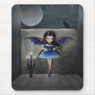 Tapis De Souris Petite danseuse Gothique Vampire Fairy Mousepad