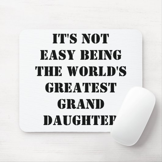 Tapis De Souris Petite-fille (Avec souris)