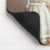 Tapis De Souris Petite fille essuie une larme (Coin)