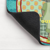 Tapis De Souris Petite fille noire (Coin)