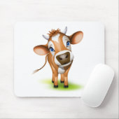 Tapis De Souris Petite vache à maillot (Avec souris)