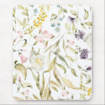 Tapis De Souris Petites fleurs botaniques Fleurs sauvages<br><div class="desc">Petites fleurs botaniques Fleurs sauvages</div>
