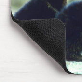 Tapis De Souris Petits animaux d'ours noir (Coin)