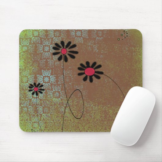 Tapis De Souris Petits bouquets (Avec souris)