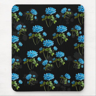 Tapis De Souris Petits bouquets de fleurs d'aquarelle coussin moti