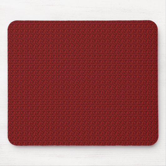 Tapis De Souris Petits cubes rouges (Devant)