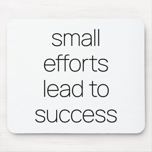 Tapis de souris Petits Efforts (Devant)