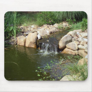 Tapis De Souris Petits étang et cascade Mousepad