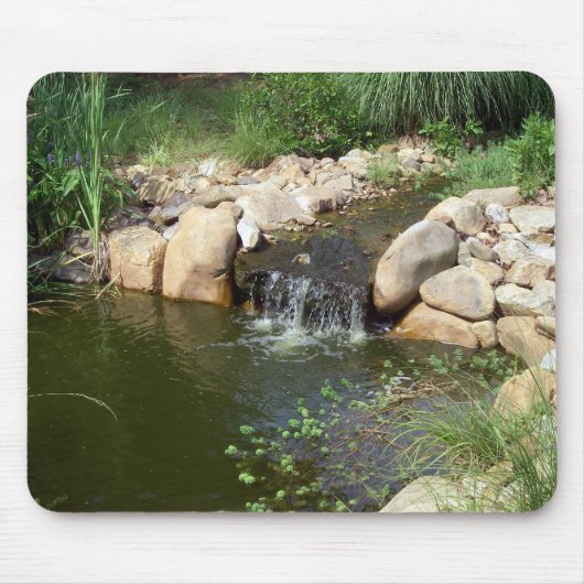 Tapis De Souris Petits étang et cascade Mousepad (Devant)