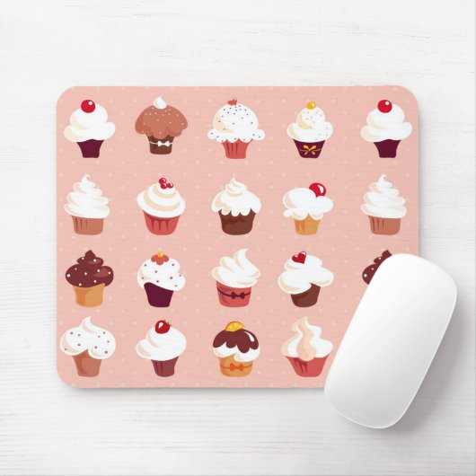 Tapis De Souris Petits gâteaux (Avec souris)