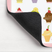 Tapis De Souris Petits gâteaux délicieux Mousepad (Coin)