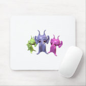 Tapis De Souris Petits Martiens (Avec souris)