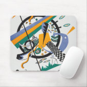Tapis De Souris Petits Mondes IV, Abstraits, Wassily Kandinsky (Avec souris)