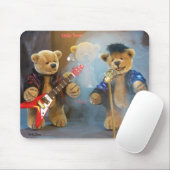 Tapis De Souris Petits ours Rockband (Avec souris)