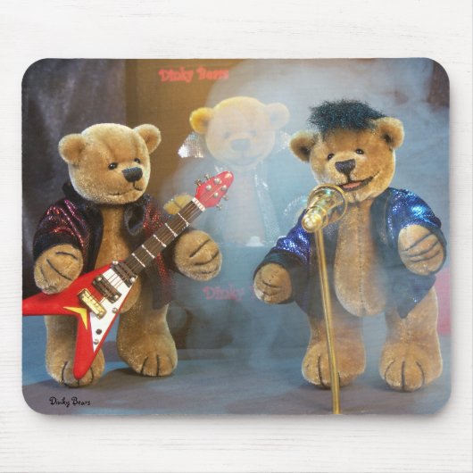 Tapis De Souris Petits ours Rockband (Devant)