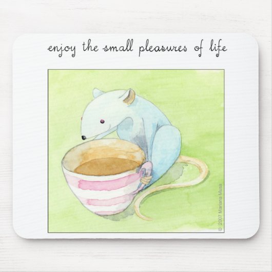 Tapis De Souris Petits plaisirs Mousepad (Devant)
