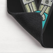 Tapis De Souris Pétrolhead V8 Voiture passionné (Coin)