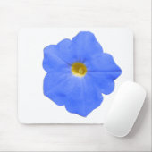 Tapis De Souris Pétunia Mousepad bleu et jaune (Avec souris)