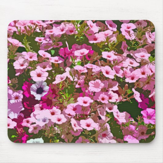 Tapis De Souris Pétunia rose (Devant)
