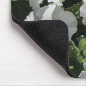 Tapis De Souris Pétunias blancs (Coin)