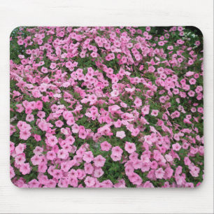 Tapis De Souris Pétunias roses