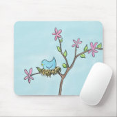 Tapis De Souris Peu de birdie Mousepad (Avec souris)