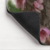 Tapis De Souris Peu de fleurs d'arbre de rose (Coin)