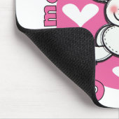 Tapis De Souris Peu de lapin du câlin de la grand-maman (Coin)