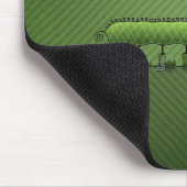 Tapis De Souris Peu de problème (vert) (Coin)