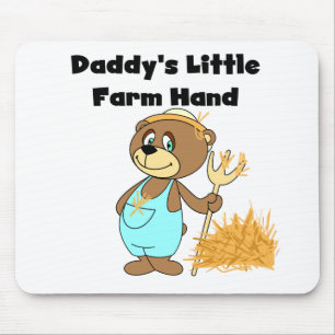 Tapis De Souris Peu de T-shirts et cadeaux de main de la ferme du