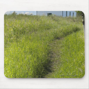 Tapis De Souris Peu d'église sur les prairies canadiennes