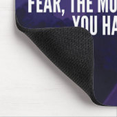 Tapis De Souris PEUR - Motivationnelle (Coin)