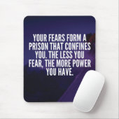 Tapis De Souris PEUR - Motivationnelle (Avec souris)