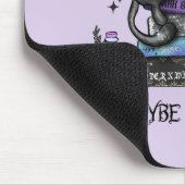 Tapis De Souris Peut-être demain - Chat noir, Livres et Vibes de c (Coin)