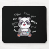 Tapis De Souris Pew Pew Pew Pew Cute Panda jeu vidéo (Devant)