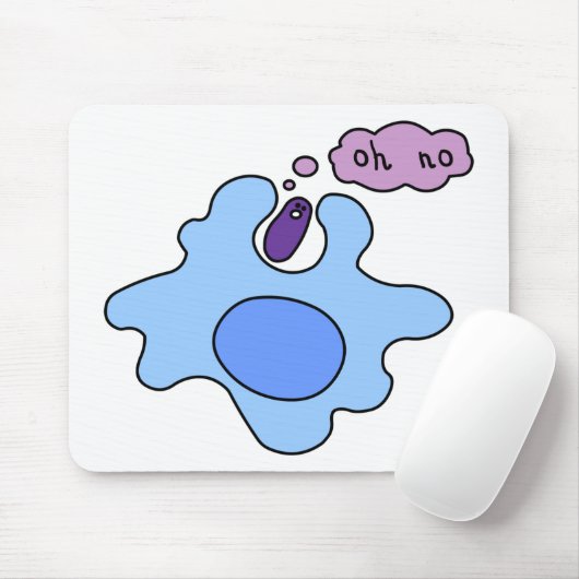 Tapis De Souris Phagocytose de bactéries (Avec souris)