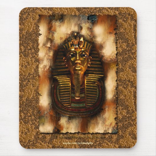 Tapis De Souris Pharaon égyptien Tutankhamen Souris (Devant)