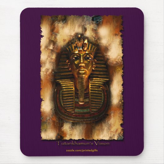 Tapis De Souris Pharaon égyptien Tutankhamen Souris (Devant)