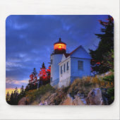 Tapis De Souris Phare bas de port, Maine (Devant)