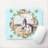 Tapis De Souris Phare Coquillage (Avec souris)